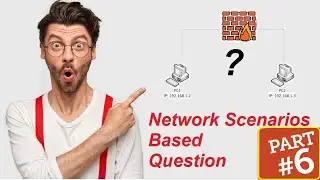 Network Security Firewall |Scenarios Based Question # 6