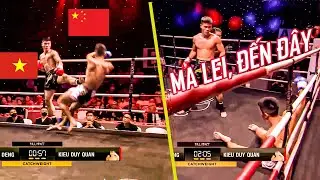 DUY QUÂN đã chờ sẵn MA LEI bằng cách ĐO VÁN võ sĩ Trung Quốc khác tới GẦN 10 LẦN trong 1 trận đấu