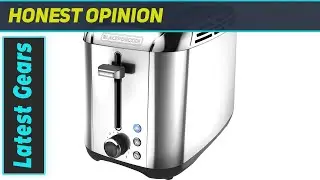 Black + Decker Rapid Toast 2-Slice Toaster - Best Budget Toaster for Fast Toasting