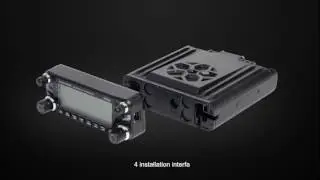 Zastone D9000 50KM 50W UHF/VHF Two-way Radio Communication Transmitter