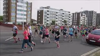 Worthing 10k run start 2019