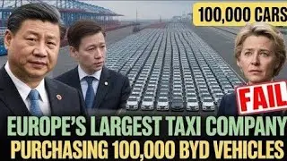 Европа потрясена: ведущий автопроизводитель покупает 100 000 автомобилей BYD из Китая!