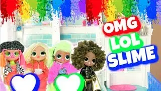 Cookie Swirl C Nickelodeon Slime Diy Maker Set + OMG LOL Surprise Big Sisters