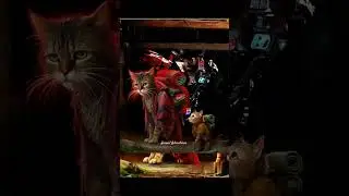 Animal Adventures - cats turn into robots #ai #cat #aicat #robot #robotpet #catlover