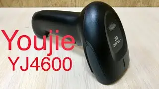 Работа сканера штрихкода Youjie YJ4600