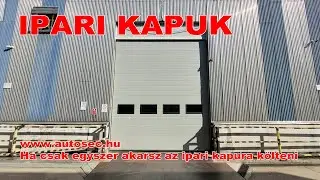 Ipari kapu az Alpla Kft tatab&aacute;nyai telephely&eacute;n