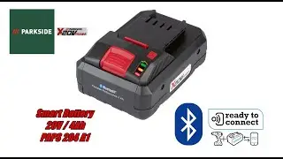 Parkside PERFORMANCE Lidl &Epsilon;&pi;&alpha;&nu;&alpha;&phi;&omicron;&rho;&tau;&iota;&zeta;ό&mu;&epsilon;&nu;&eta; &mu;&pi;&alpha;&tau;&alpha;&rho;ί&alpha; Smart 20V , 4 Ah  PAPS 204 A1