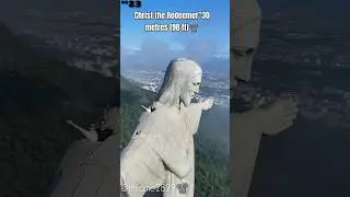 30 metres (98&nbsp;ft) Christ the Redeemer ✝️ Photography 📸 #shorts #photography #videography #trending