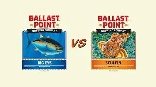 Ballast Point Big Eye IPA против Sculpin IPA | The Beer Heads &mdash; обзор пива №442