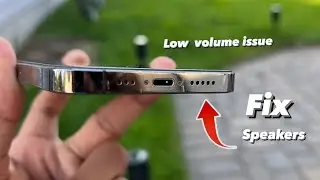 iPhone Low sound Problem | How to fix speaker problem in iPhone