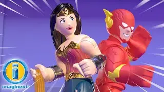 Wonder Woman and The Flash Team Up Together! | DC Super Friends | Imaginext