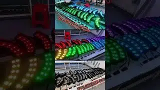 IP66 DMX512 RGB Landsacpe Tree Hugging Light  SYA-619-17 Outdoor LED Corruaated Light#ledlights