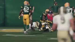 Madden 18 - New Orleans Saints  vs  Green Bay Packers  - Full Game Simulation Nation