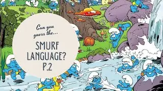 Round Two of Smurf Language! #english #teaching #vocabulary #thesmurfs