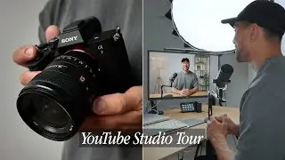 My Entire YouTube Studio and Workflow (Camera, Lighting, Sound, and more)