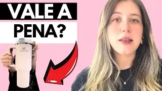 COPO STANLEY COM CANUDO 1,18L ROSA ✅((COMPREI E TESTEI!)) ✅ – Copo Stanley Quencher Rosa