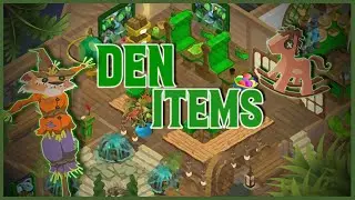 Animal Jam Classic Know Your Worth: Den items
