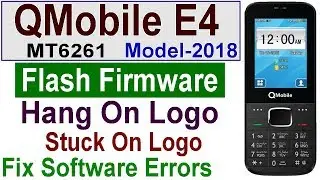 How To Flash QMobile E4 New Model 2018, QMobile E4 2018 Flash File, latest Firmware By Tahir Gul
