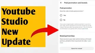 Youtube Studio New update ||Youtube Studio Setting ||Youtube Studio new option 2026