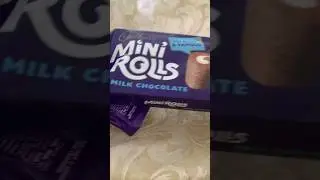 🍫CADBURY MINI ROLLS #asmrsounds #chocolate #viralshort  #cadbury #shorts