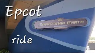 Spaceship Earth Epcot Disney World Ride [4K]. Космический корабль Земля в парке Эпкот Дисней Лэнд