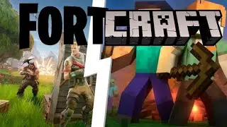 Jogamos Fortnite No Minecraft (FORTCRAFT)