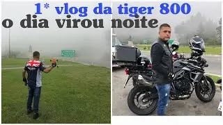 viagem de moto  # 1°  Motovlog com a tiger 800