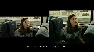 No Country For Old Men - Widescreen Vs Fullscreen (Video CD) Aspect Ratio comparison - 9