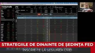 Ce strategii am aplicat &icirc;nainte de ședința FED | Zoom LIVE &icirc;n timpul reuniunii, miercuri, 22 martie