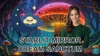 Lucid Dream Induction: Floating Starlit Crystal Sanctum | Inner Clarity & Creation