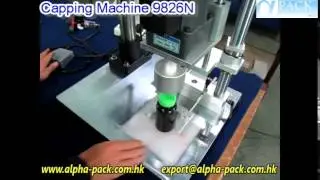 Tabletop Semi-Automatic Capping Machine 9826N