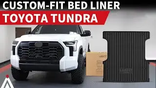 Toyota Tundra 2022-2025 Custom Truck Bed Mat Installation & Review [Lasfit liners]