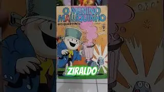 #ziraldo #meninomaluquinho #colecaodequadrinhos #quadrinhosnacionais #editoraabril #artistanacional