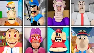 MR SPRINKLE, EVIL DAD, GRUMPY GRAN, MR BRUNO COP, MR MEANIEHEAD, ROBLOX JUMPSCARES