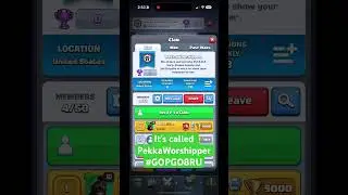 Join my new clan: PekkaWorshipper #clashroyale #supercell #gaming #fun #games #fyp #viral #shorts
