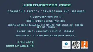 unAUTHORized 2022: Banned Books Week Discussion