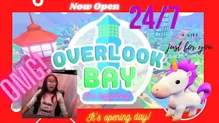 Playing Overlook Bay in Roblox for the FIRST TIME on oPENiNG dAy!!