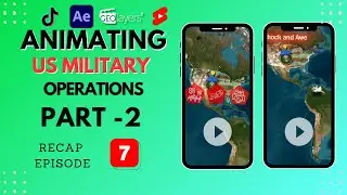 Ep 07 - How I Create War Scenes in Map Animations | Part 02 | GeoLayers3 Workflow