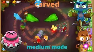 btd 6 how to beat carved medium mode (no monkey knowledge)