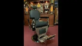 1920's THEO A KOCH Fully Restored Barber Chair 