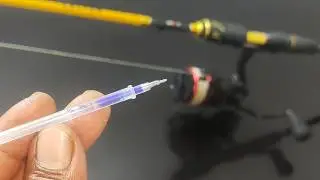 Great trick to reel in fishing line. Smart Fishing hack