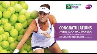 Agnieszka Radwanska Qualifies For 2016 WTA Finals