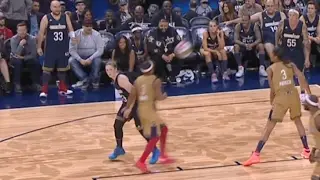 Lindsay Whalen Sweet Passing, No-Look Assist to Win Butler | 02.17.17