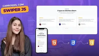 How to use the Swiper JS library and create a Responsive Review Carousel