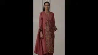 Sunira&rsquo;s festive take on Indian craft &mdash; Hand block printed Ajrakh with delicate handwork