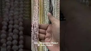 Many Shapes, Colors & Sizes of Real Hyderabadi Pearls | Original Pearls from Modi Pearls #Pearls