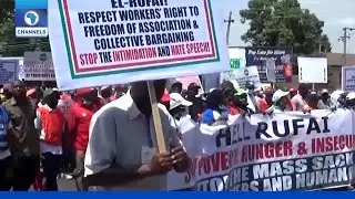 Nigeria Labour Congress Protests Sack Of Members In Kaduna