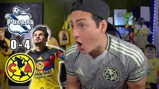 &iexcl;SAMBA EN PUEBLA! Reacciones Puebla 0-4 Am&eacute;rica