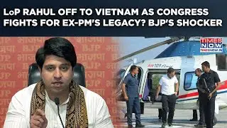 Rahul Gandhi On Vietnam Trip As India Mourns Manmohan's Loss? Watch BJP's Shocker, Congress' Counter