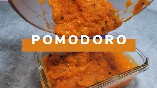 SALSA POMODORO  CASERA ¡ SALSA MADRE ORIGINAL! 🤤